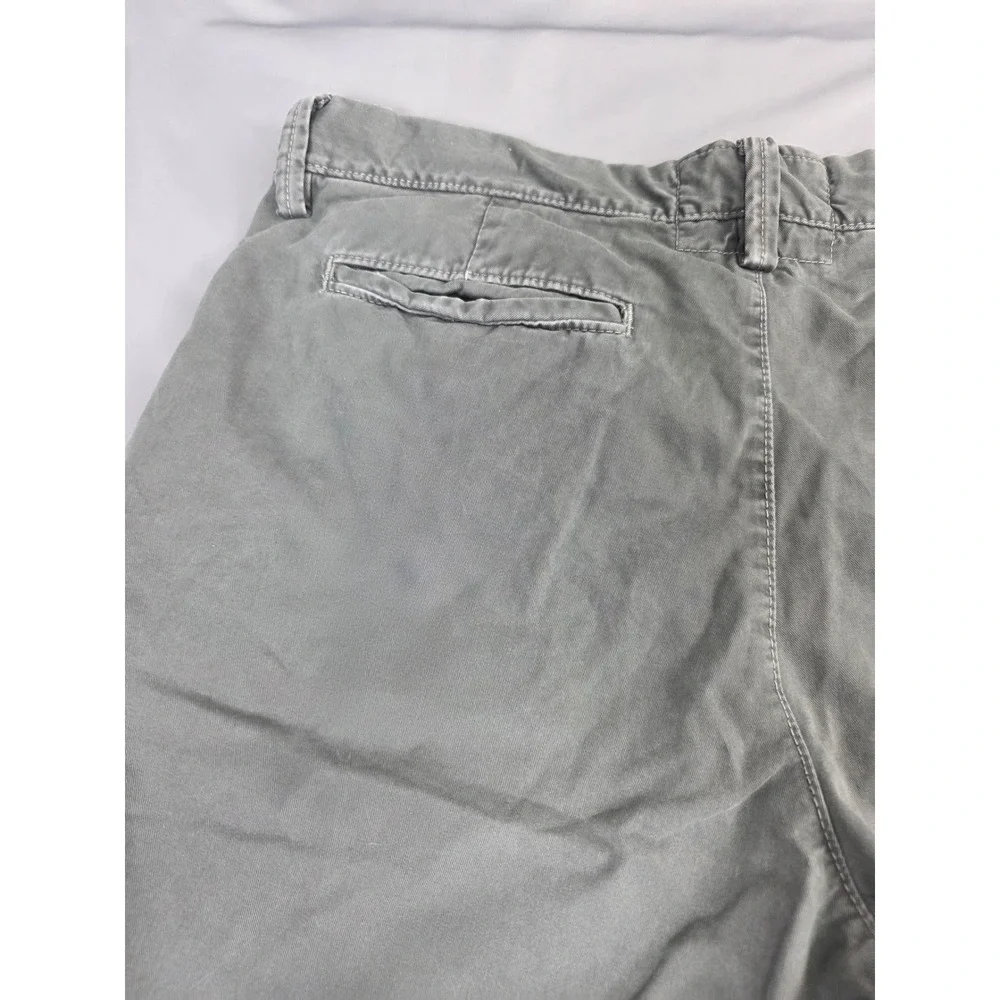 American Eagle Outfitters Prep Fit Gray Chino Shorts Mens 33 Cotton 7015261921